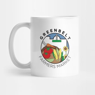 Greenbelt Farmers Market Circle Logo Mug